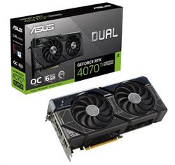 ASUS DUAL RTX4070TI SUPER OC GAMING 16GB/256-bit GDDR6 2xHDMI 3xDP