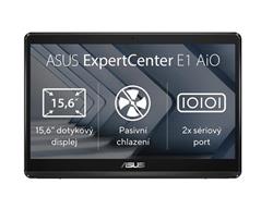 ASUS ExpertCenter E1 AiO E1600WKAT-BD036M, N4500, 15.6˝ 1366x768/Touch, UMA, 4GB, SSD 128GB, FDOS