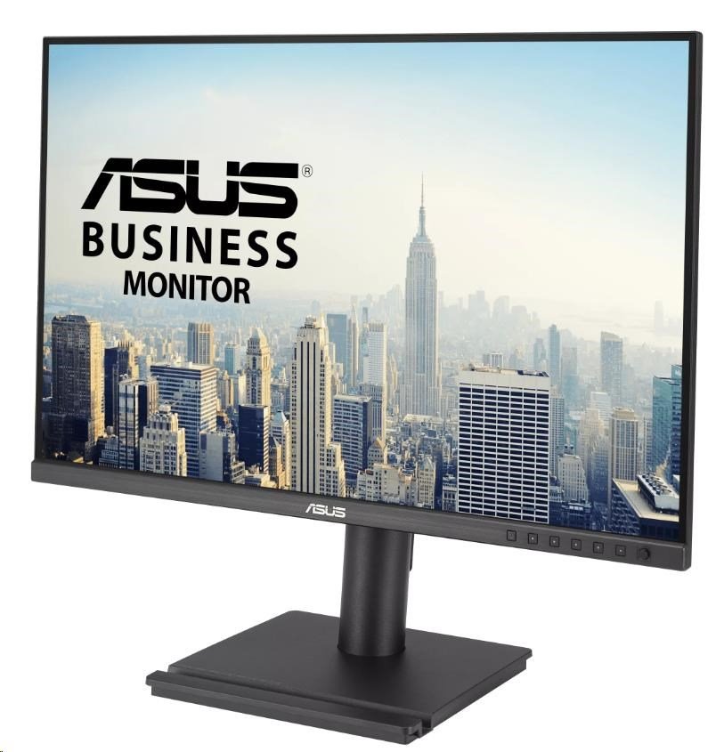 ASUS Monitor Business BE248QF, 24,1", IPS, 1920x1200, 16:10, 5ms, DP, HDMI, 100Hz, Repro