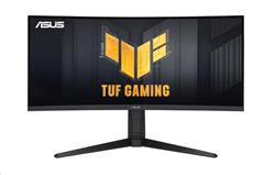 ASUS Monitor TUF Gaming VG34VQL3A, 34", VA, 3440x1440, 21:9, 1ms, 400cd, DP, HDMI, 4000:1, FreeSync, 180Hz, Repro