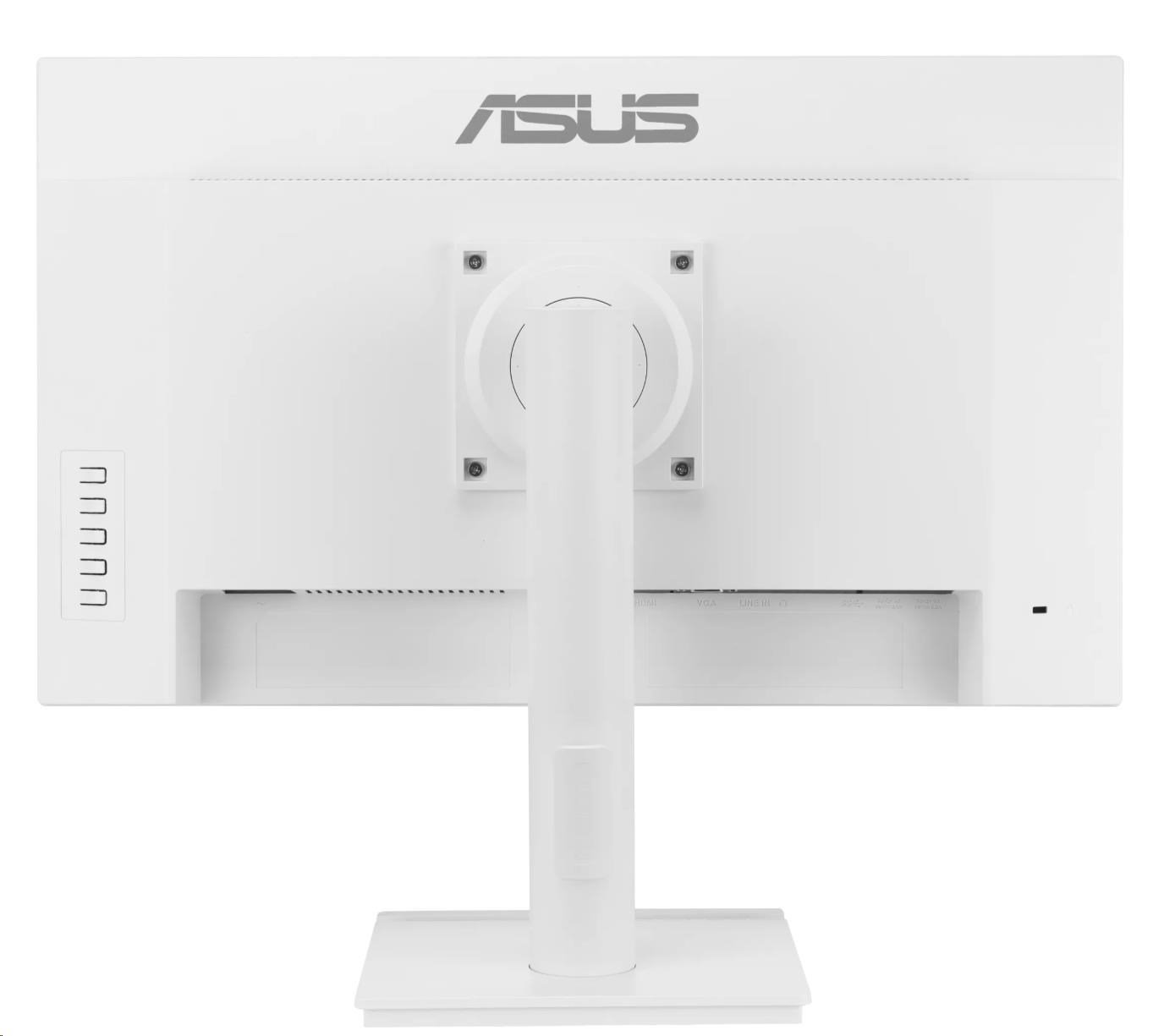 ASUS Monitor VA279QGS-W, 27", IPS, 1920x1080, 16:9, 1ms, DP, HDMI, FreeSync, 120Hz