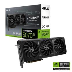 ASUS PRIME RTX5070TI OC 16GB/256-bit GDDR7 HDMI 3xDP