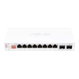ASUS QG-U1080 neřízený switch, 8×2.5Gb Ethernet, 2×10G SFP+, fanless
