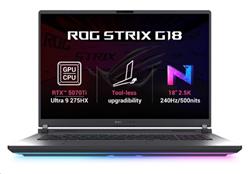ASUS ROG Strix G18 G815LR-NEBULA002W, Ultra 9-275HX, 18.0˝ 2560x1600 WQXGA, RTX 5070Ti/12GB, 32GB, SSD 1TB, W11H
