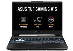 ASUS TUF Gaming A15 FA506NC-HN038, Ryzen 5 7535HS, 15.6˝ 1920 x 1080 FHD, RTX3050/4GB, 16GB, SSD 1TB, FDOS