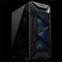 ASUS TUF GAMING GT301 case ATX Black, AURA LED fan- poškozená krabice, produkt OK, nerozbalen