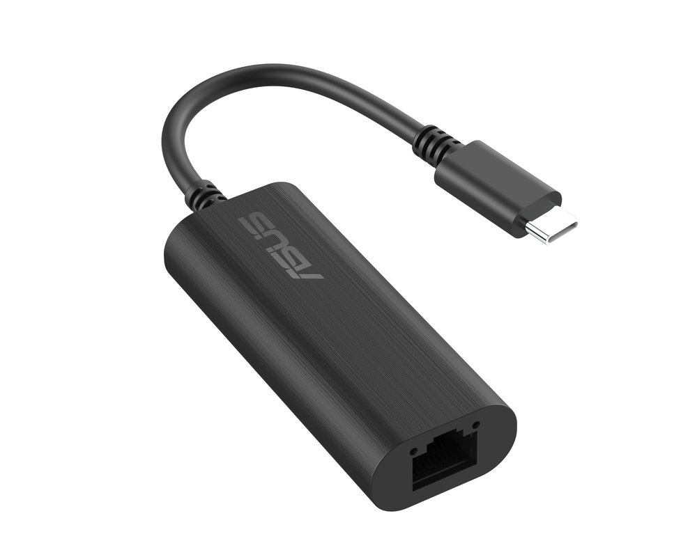 ASUS USB-C2500 V2 USB-C LAN Adapter, 2.5Gb Ethernet, RJ-45
