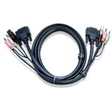 ATEN KVM DVI, audio sdružený kabel k CE, CS-261/1642-4 USB, 3m
