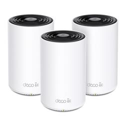 AXE5400 Whole Home Mesh Wi-Fi 6E System(Tri-Band) SPEED: 574 Mbps at 2.4 GHz + 2402 Mbps at 5 GHz + 2402 Mbps at 6 GHz
