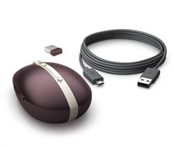 Bezdrôtová nabíjatelná myš HP Spectre 700 - bordeaux burgundy