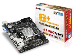 BIOSTAR, Intel J1800, MiniITX, GbE