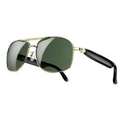 BLACKVIEW brýle D1 Pro,AB5756C 113Kb+1MB 105+105mAh BT 6.0,IP54,Voice assistant control Smart Eyewear 145x44x140mm,Golde