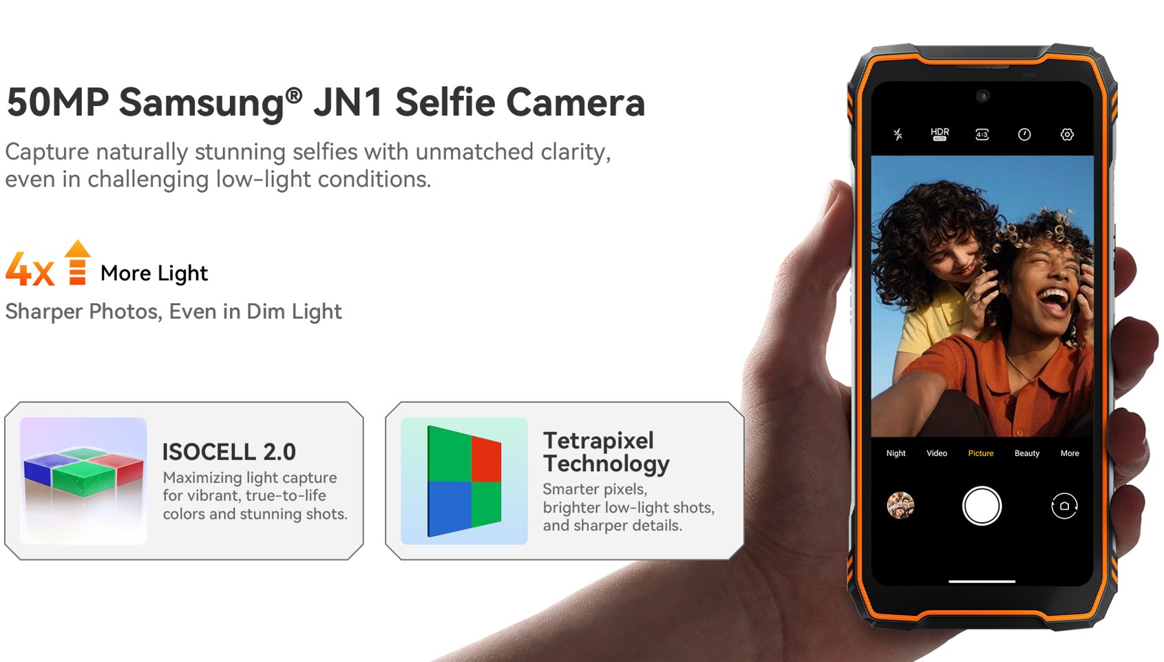 BLACKVIEW Rugged XPLORE 1X 5G Rugged 6.78",FHD 2460x1080,12+256GB,Octa-core 2.4Ghz,50+64MP+20MP,Night,20000mAh,Andr 15