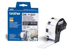 Brother DK-11221 Čtvercové papírové štítky