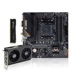 Bundle MB ASUS TUF Gaming A520M-PLUS WIFI + VGA ASUS 5050 8GB + RAM