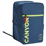 CANYON CSZ-02 batoh pro 15.6" notebook, 20x25x40cm, 20L, příruční zavazadlo, tmavě modrá