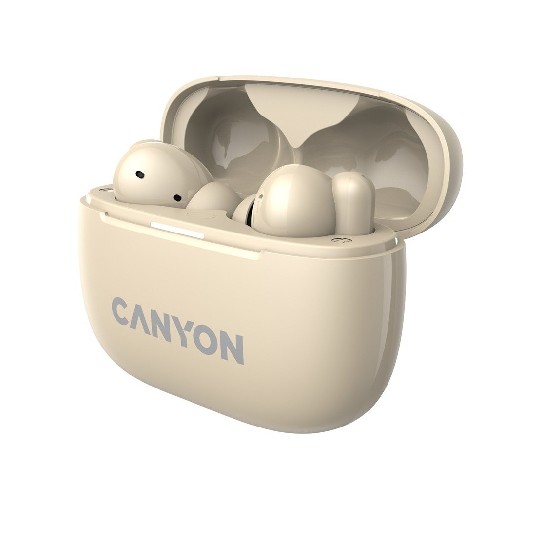 CANYON headset OnGo TWS-10 ANC+ENC Béžová