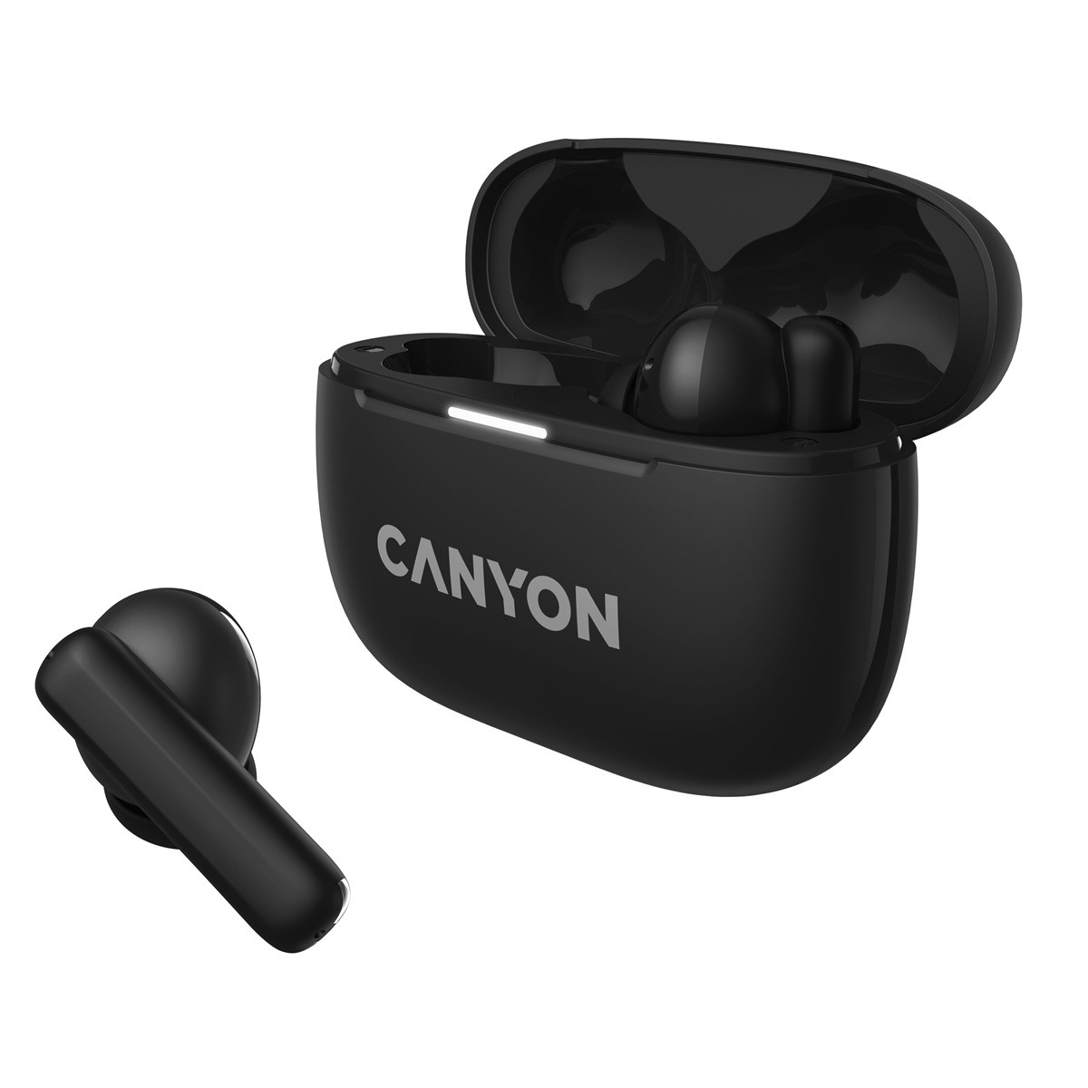 CANYON headset OnGo TWS-10 ANC+ENC Černá