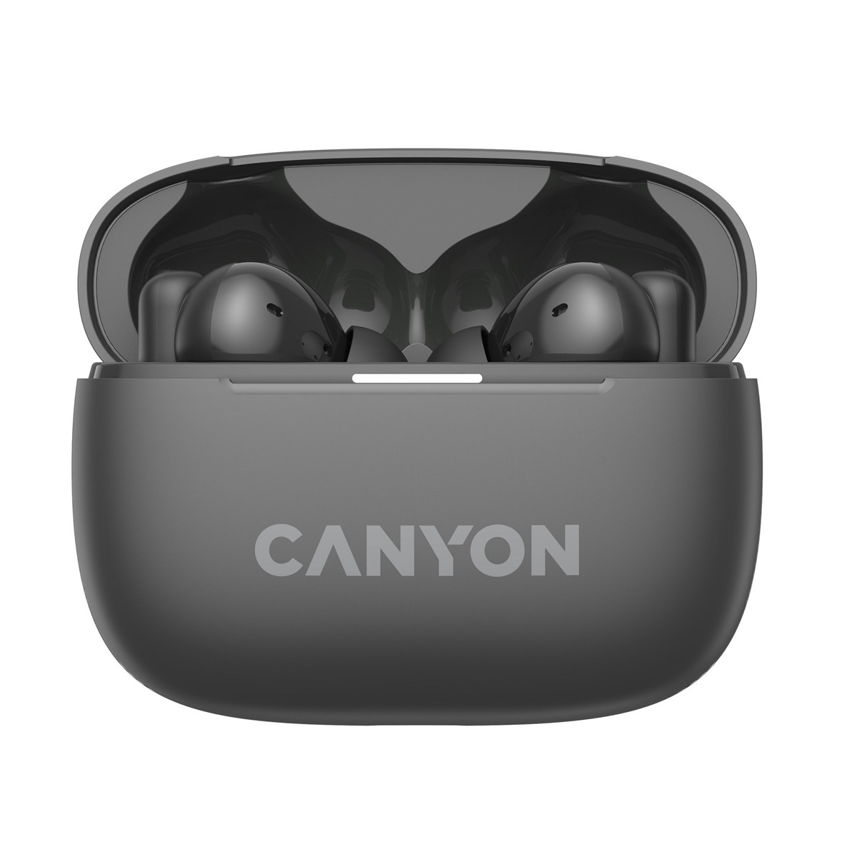 CANYON headset OnGo TWS-10 ANC+ENC, Šedá