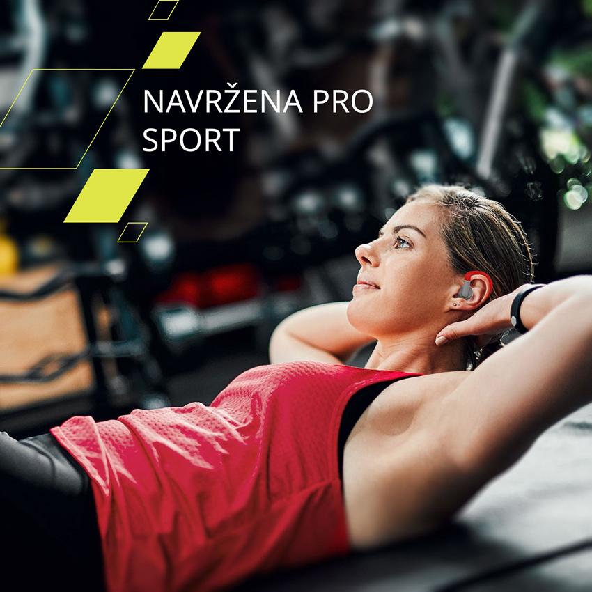 CANYON headset OnRun 11 Sport Wireless charge Red