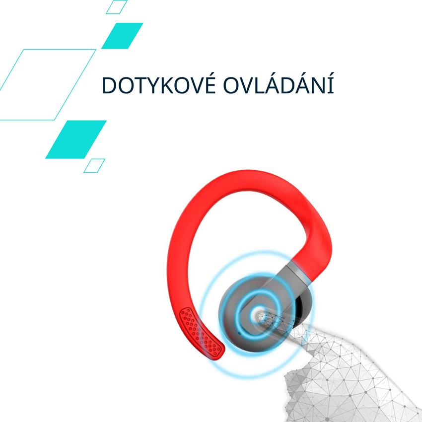 CANYON headset OnRun 11 Sport Wireless charge Red