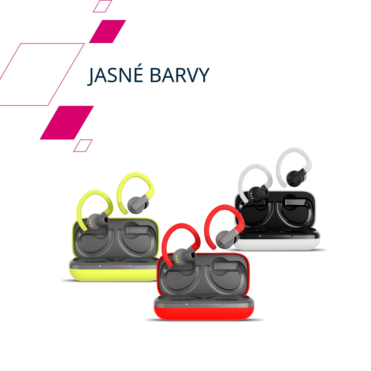 CANYON headset OnRun 11 Sport Wireless charge White