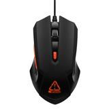 CANYON herní myš STAR RIDER, 6 programovatelných tlačítek, senzor Pixart, až 3200 DPI, černá