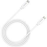 CANYON kabel UC-44, USB-C – USB-C (240W, 48V/5A, 40Gbps Data, 4K@120Hz) 1m, bílá