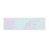 CANYON keyboard HKB-W11 EN/CS RGB Dual Mode Wireless White