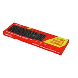 CANYON keyboard KB-W01 EN/CS Wireless Black