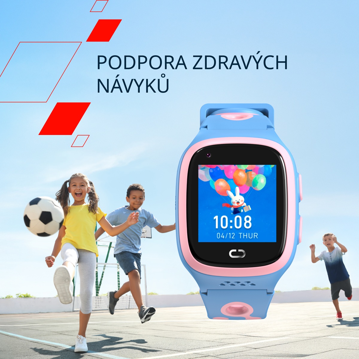 Canyon Kids Watch ZEFIR KW-49 E-SIM 4G, Blue