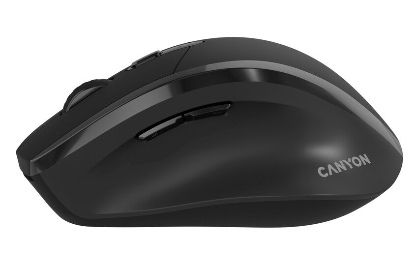 CANYON mouse OnClick 17 Ergonomic 6 buttons 1600DPI Wireless Black