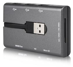 CANYON Combo CNE-CMB1 3 port USB,MultiCardReader:
