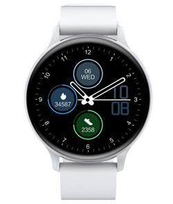 CANYON smart hodinky Badian SW-68 SILVER, 1,28" TFT displej, multi-sport, IP68, BT 5.0, Android/iOS