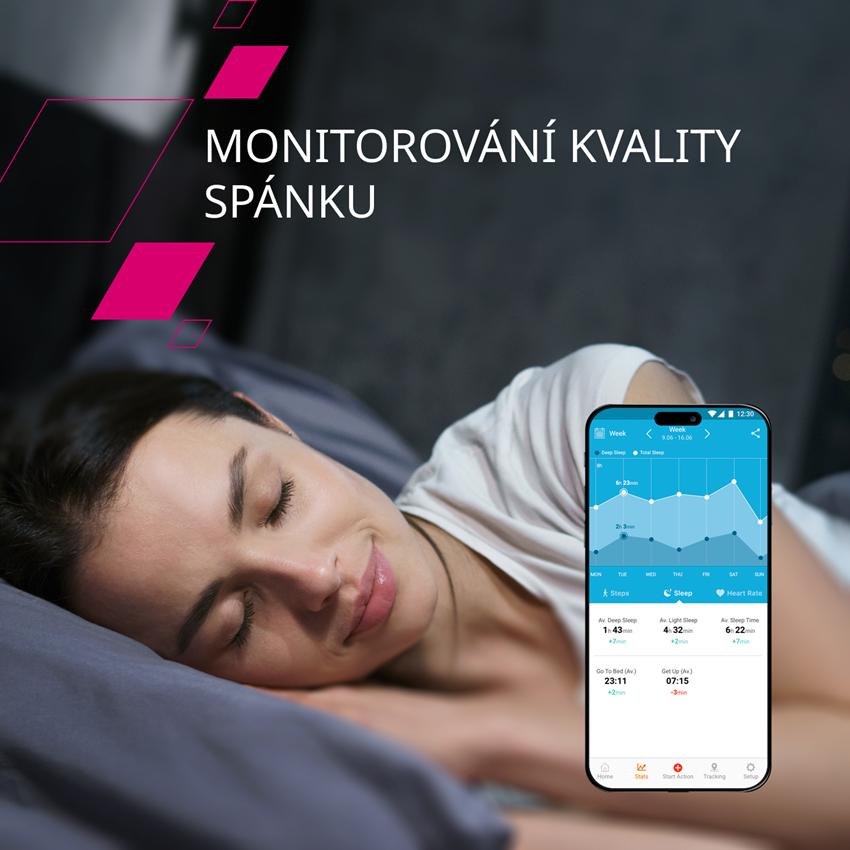 CANYON smart hodinky Otto SW-86, 1,3" LTPS, SpO2, HR, krevní tlak, 25 multi-sport, black