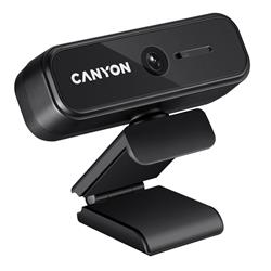 CANYON webová kamera C2, HD 1280x720@30fps,1MPx,360°,USB2.0