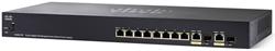 Cisco SG355-10P 8xGE (POE+) + 2x combo GE/SFP Managed Switch REFRESH