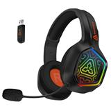 CONNECT IT BIOHAZARD Blast herní bezdrátová sluchátka s mikrofonem 1xJack+USB ČERNÁ