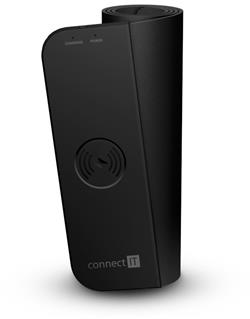 CONNECT IT CHARGE podložka pod klávesnici a myš s nabíjením, vel. L (800 × 300 mm), ČERNÁ