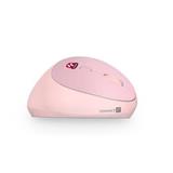 CONNECT IT FOR HEALTH LADIES ergonomická vertikální myš, (+ 1x AA baterie zdarma), bezdrátová, růžová