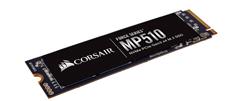Corsair SSD 480GB Force MP510 M.2 2280 NVMe PCIe (čtení/zápis: 3480/2000MB/s; 120/490K IOPS)
