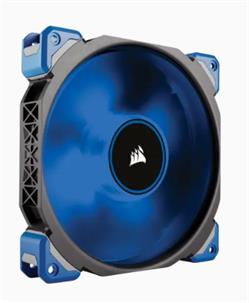 CORSAIR ventilátor ML140, 140mm Premium Magnetic Levitation Fan, Pro LED, Modrá