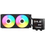 COUGAR chlazení POSEIDON VISTEK Pro ARGB 240 AIO vodní black