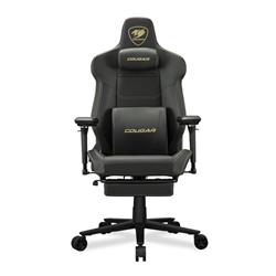 COUGAR herní židle ARMOR EVO M - černá/gold - s podnožkou