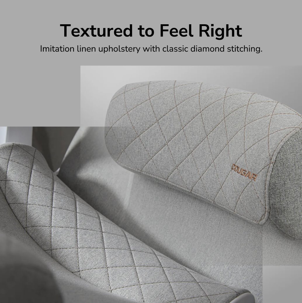 COUGAR kancelářská/herní židle STRYDER - černá