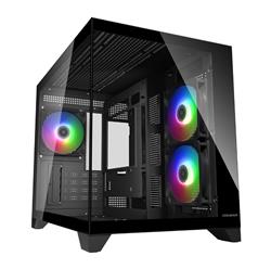 COUGAR PC skříň FV150 RGB Black Mini tower (poškozený obal, skříň v pořádku)