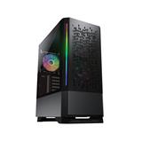 COUGAR PC skříň MX430 Air RGB White Mid Tower Air Vents Front Panel with ARGB strips 3 x ARGB Fans 4mm TG Left Panel