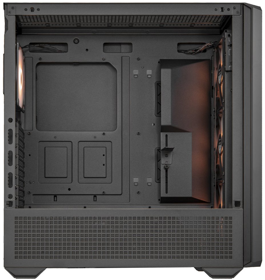 COUGAR PC skříň MX600 Black Full Tower Mesh Front Panel 3 x 140mm + 1 x 120mm Fans TG Left Panel
