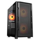 COUGAR PC skříň UNIFACE RGB Black Mini Tower Mesh (poškozený obal)