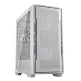 COUGAR PC skříň UNIFACE White Mid Tower Mesh Front Panel 2 x ARGB Fans TG Left Panel